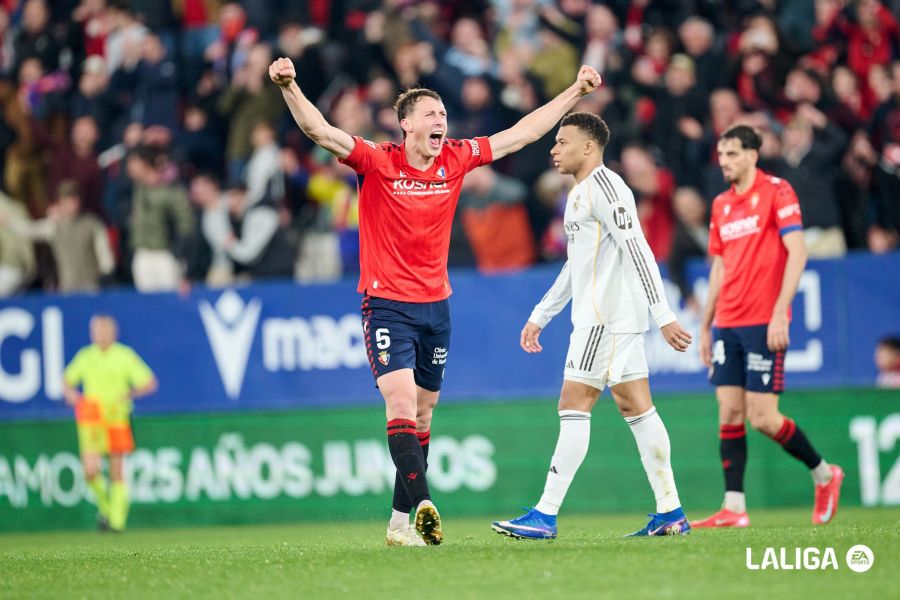 Osasuna 2-1 Real Madrid, LaLiga